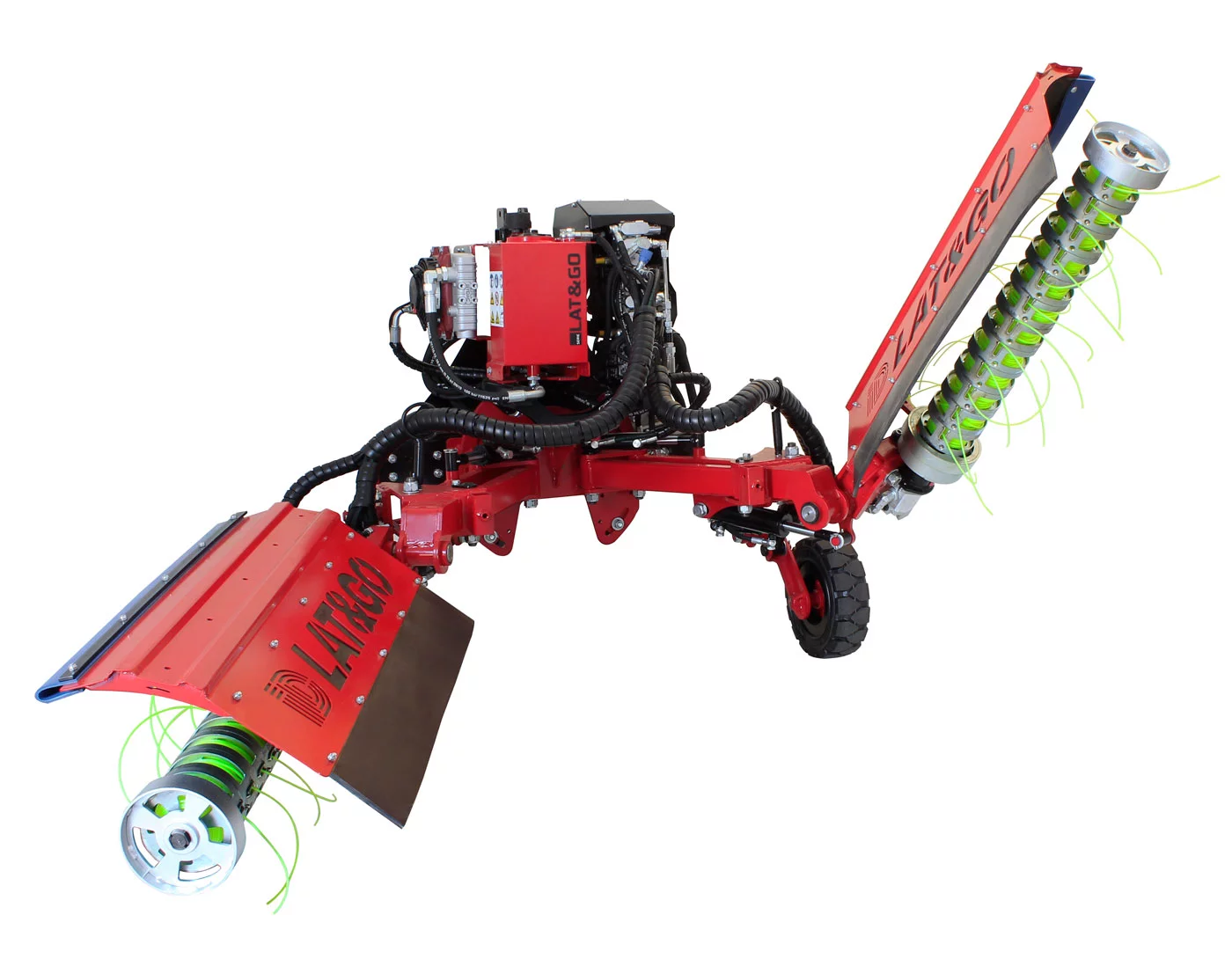 Міжрядна роторна косарка LAT&GO